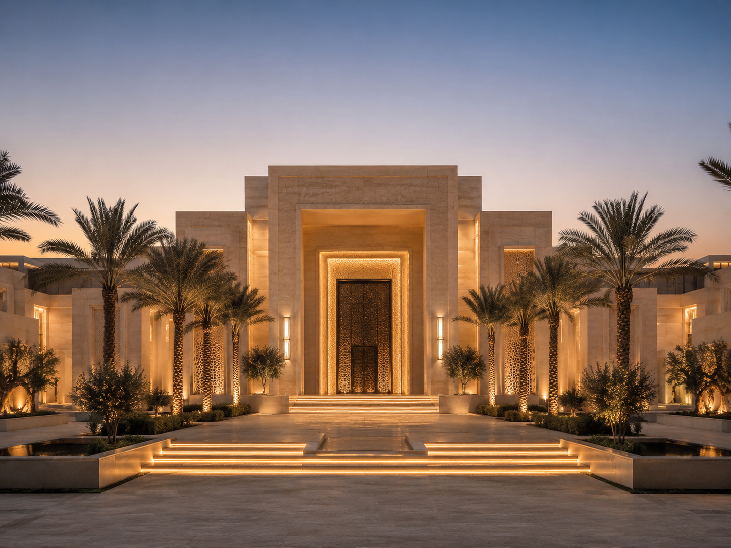 Palace Exterior Salmani Architectural Façade